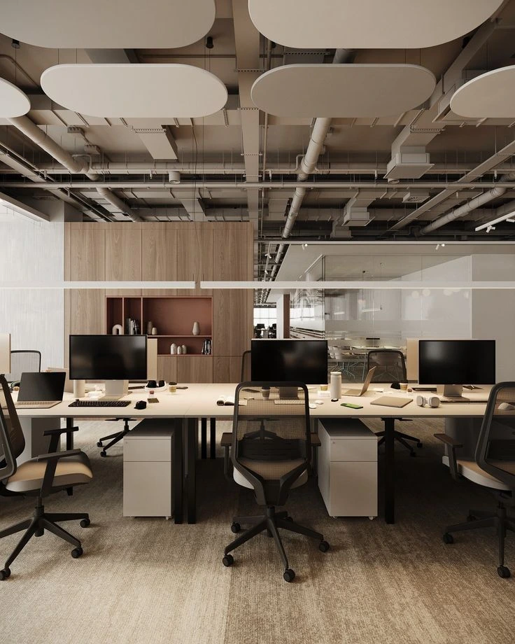 Modern corporate office space