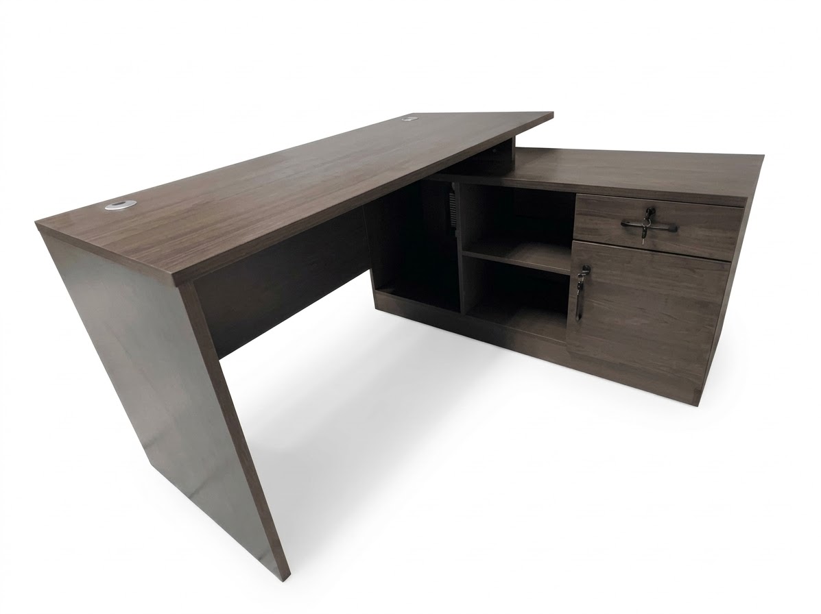 Office / Study Desk L-Shape 1.4m