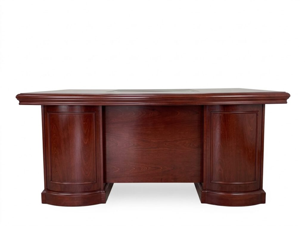 Office / Study Desk-Mahogany veneer-1.6m