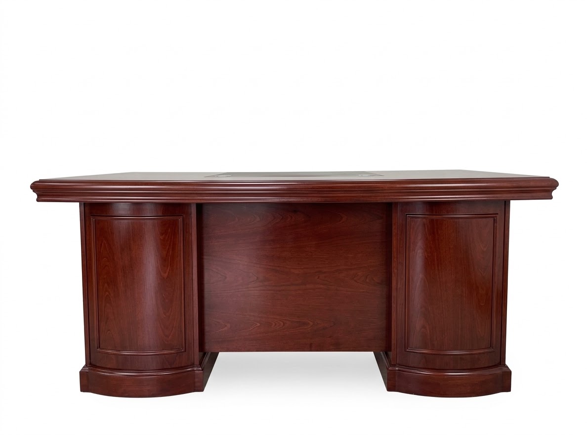 Office / Study Desk-Mahogany veneer-1.6m