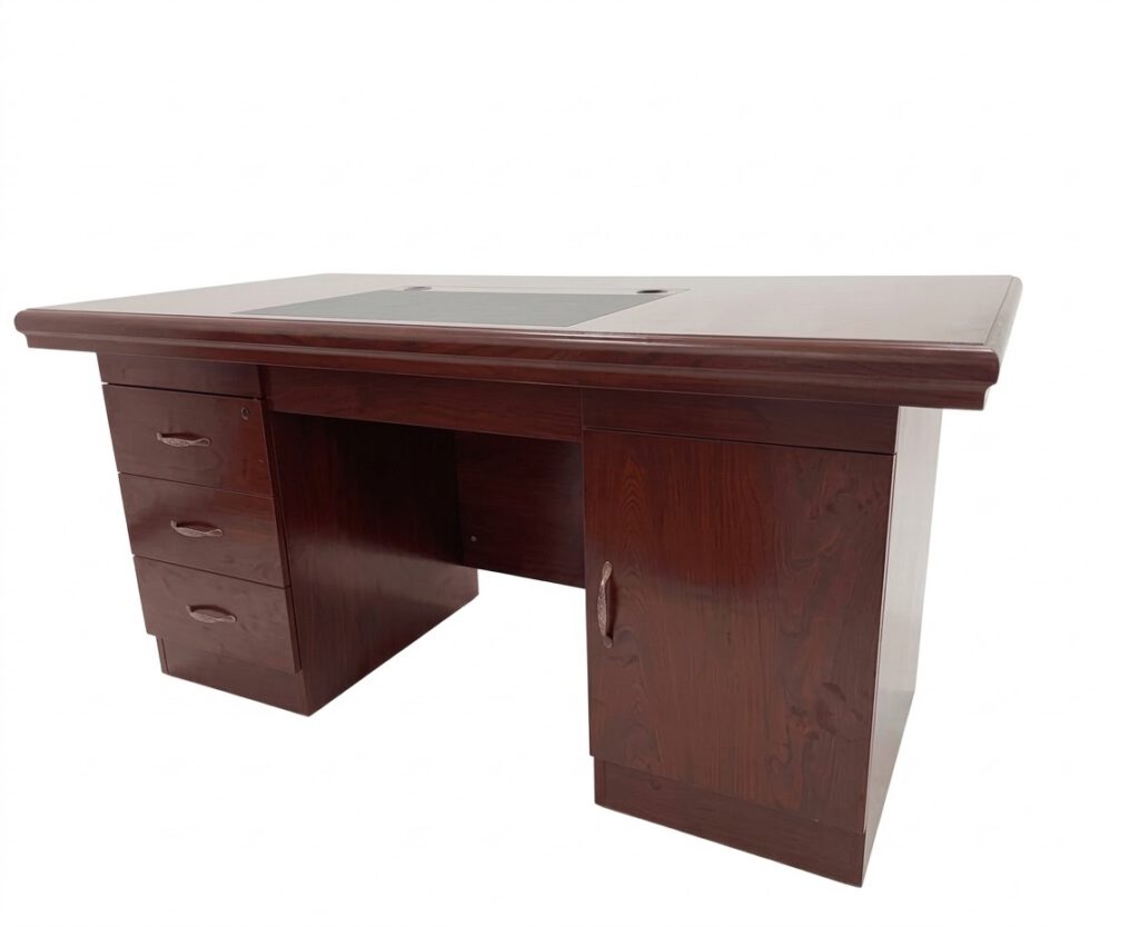Office / Study Desk-Mahogany veneer-1.6m