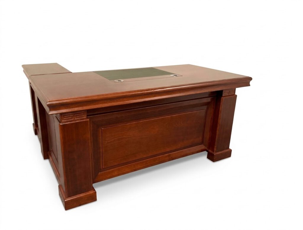 Executive Table-Mahogany veneer. 1.6m