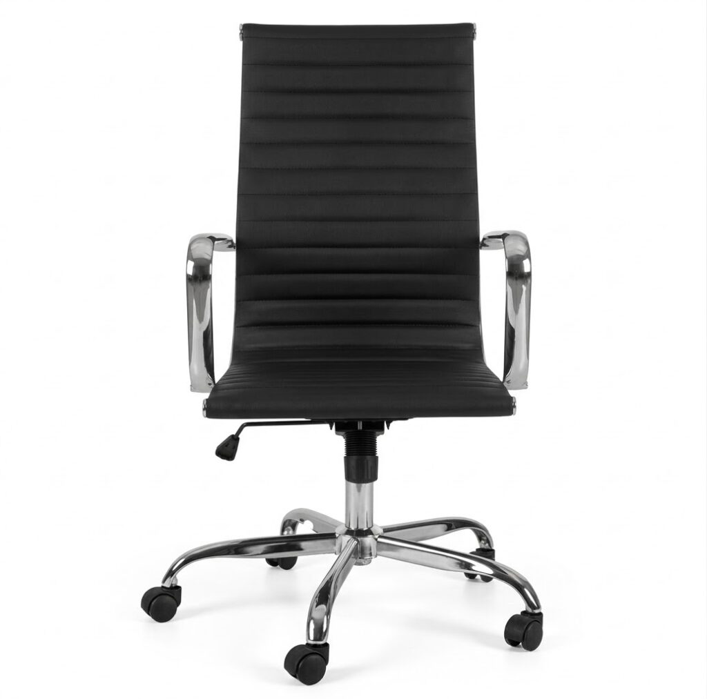 Blaze High-Back Office Chair - Chrome Base