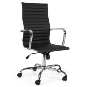 Blaze High-Back Office Chair - Chrome Base